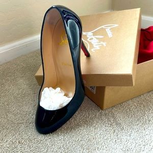 Christian Louboutin size 39.5 black